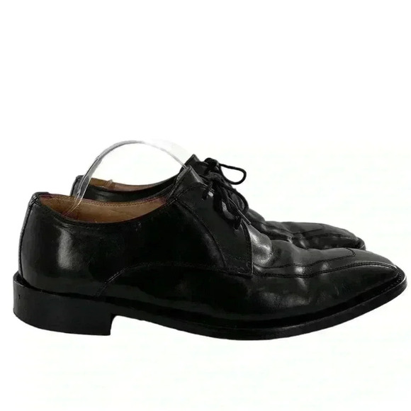 Mercanti Fiorentini mens dress shoes size 8 black Italian leather vintage 90s main image 10